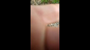 Threesome en el bosque con desconocidos